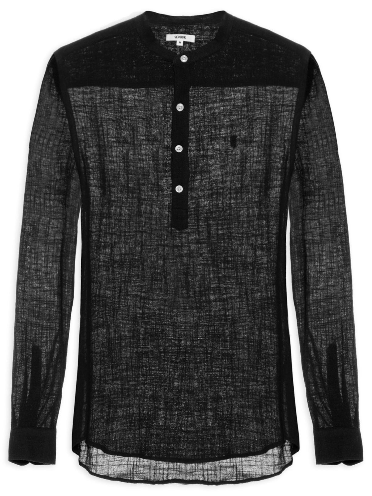 Camisa Masculina Santorini - Preto