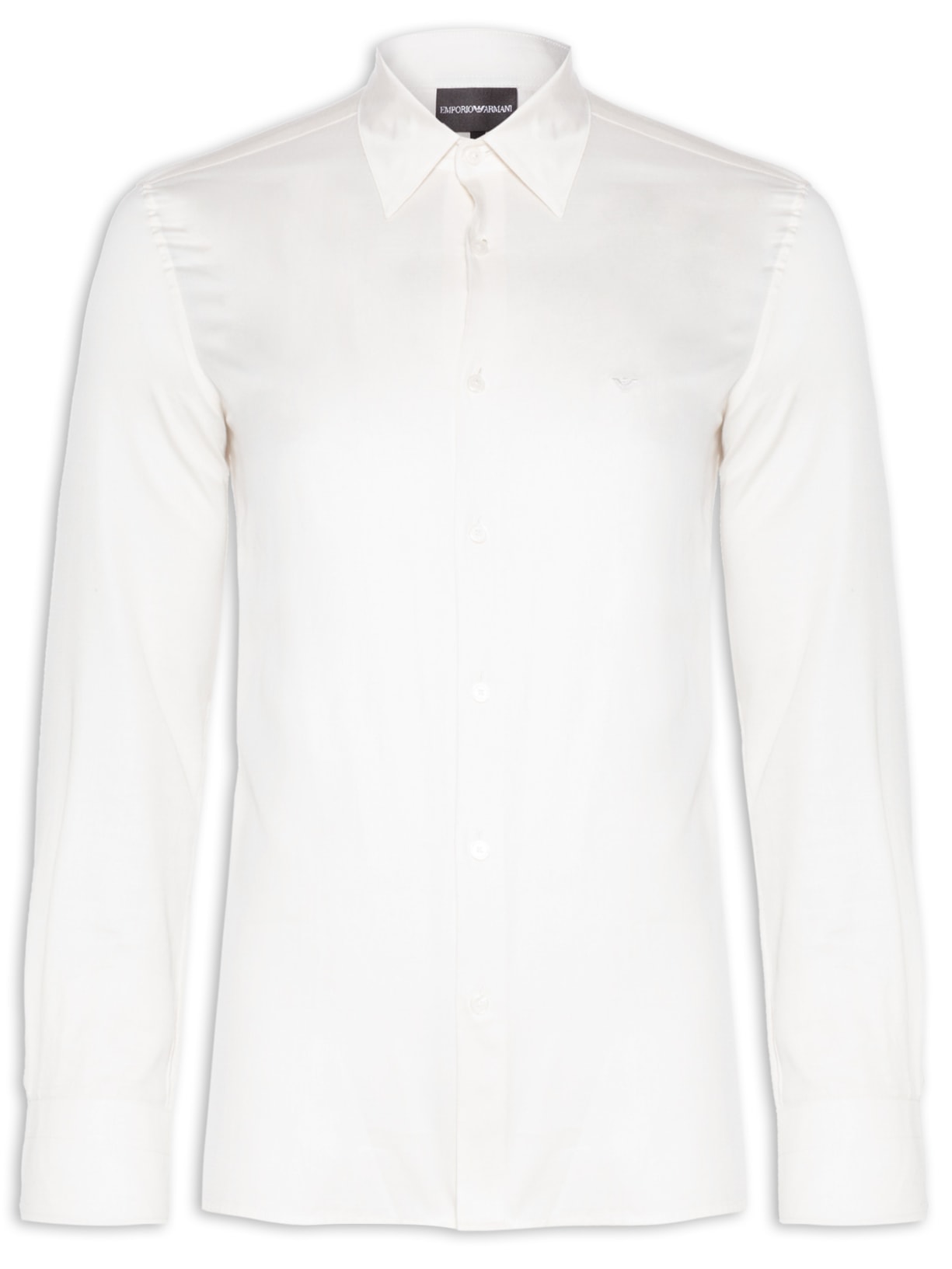 Camisa Masculina Shirt Branco Emporio Armani