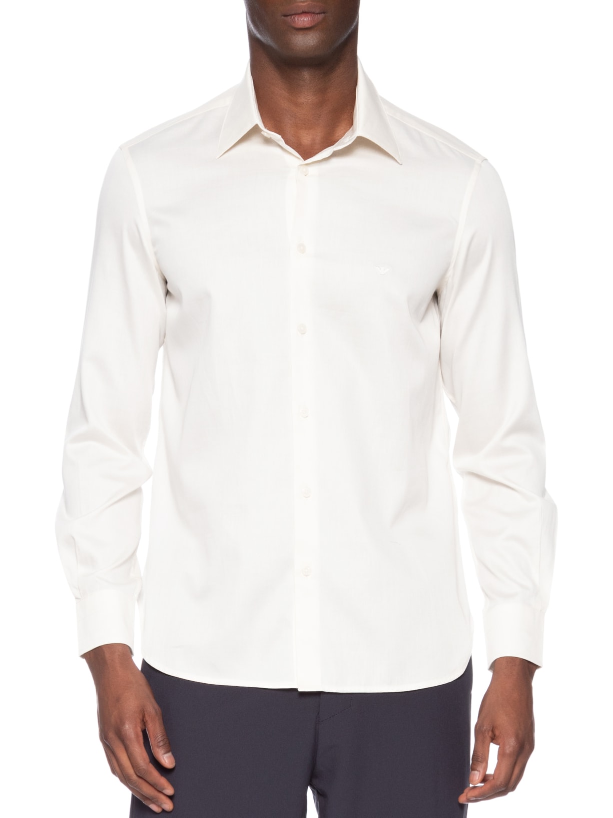 Camisa Masculina Shirt Branco Emporio Armani