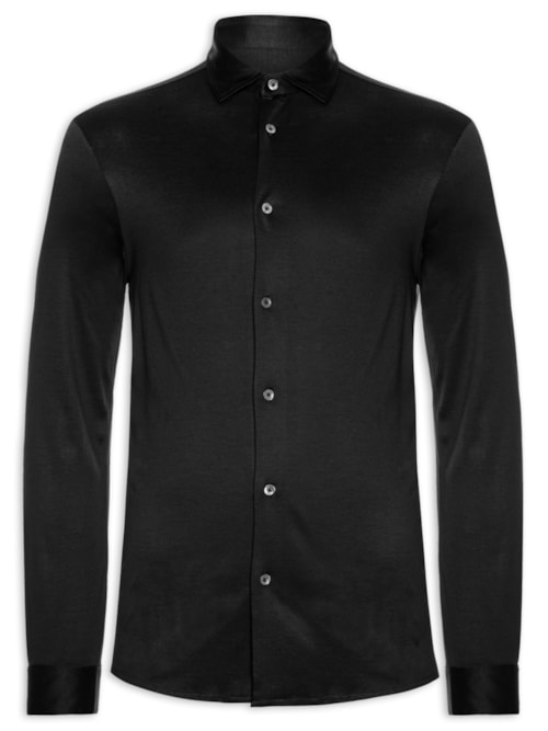 Camisa Masculina Shirt - Preto