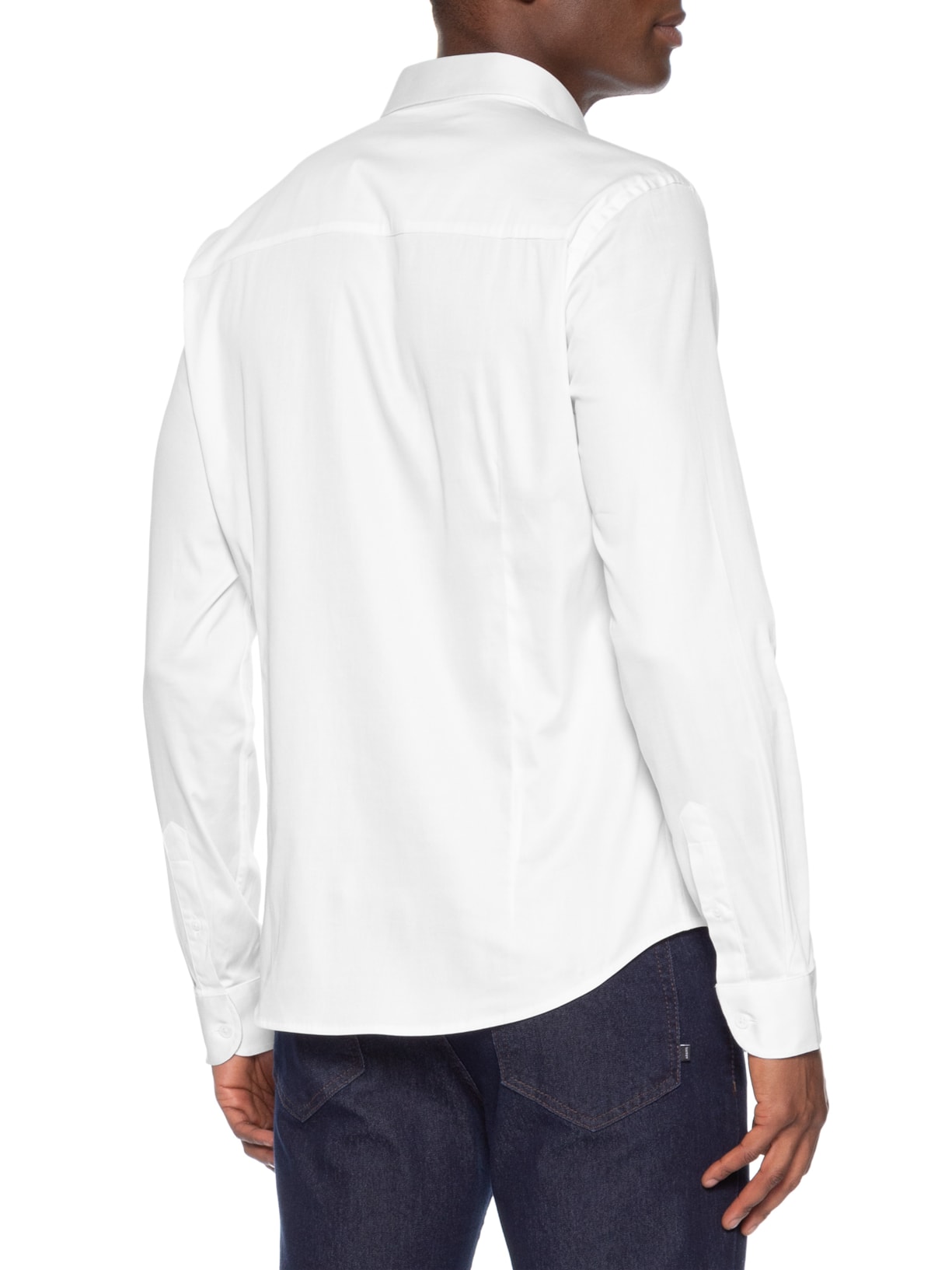 Camisa Masculina Silver – Branco Sergio K