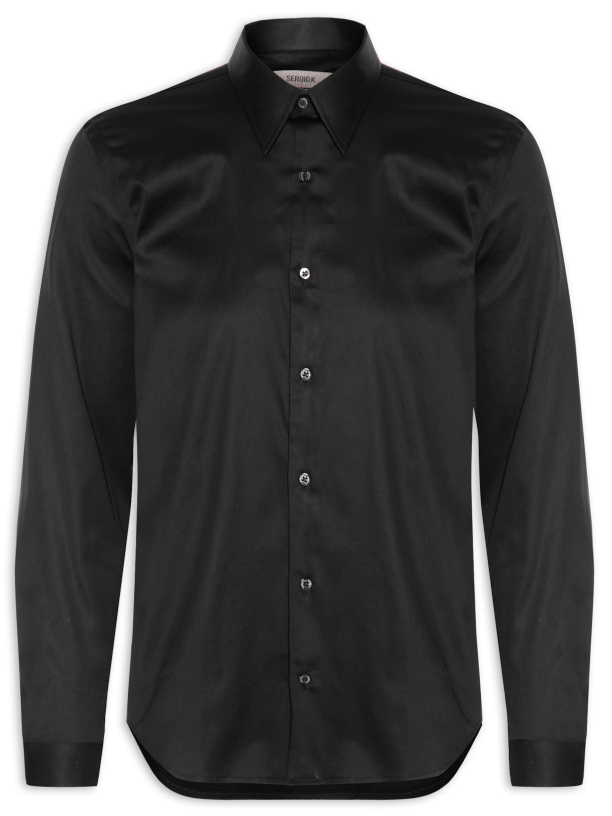 Camisa Masculina Silver – Preto Sergio K