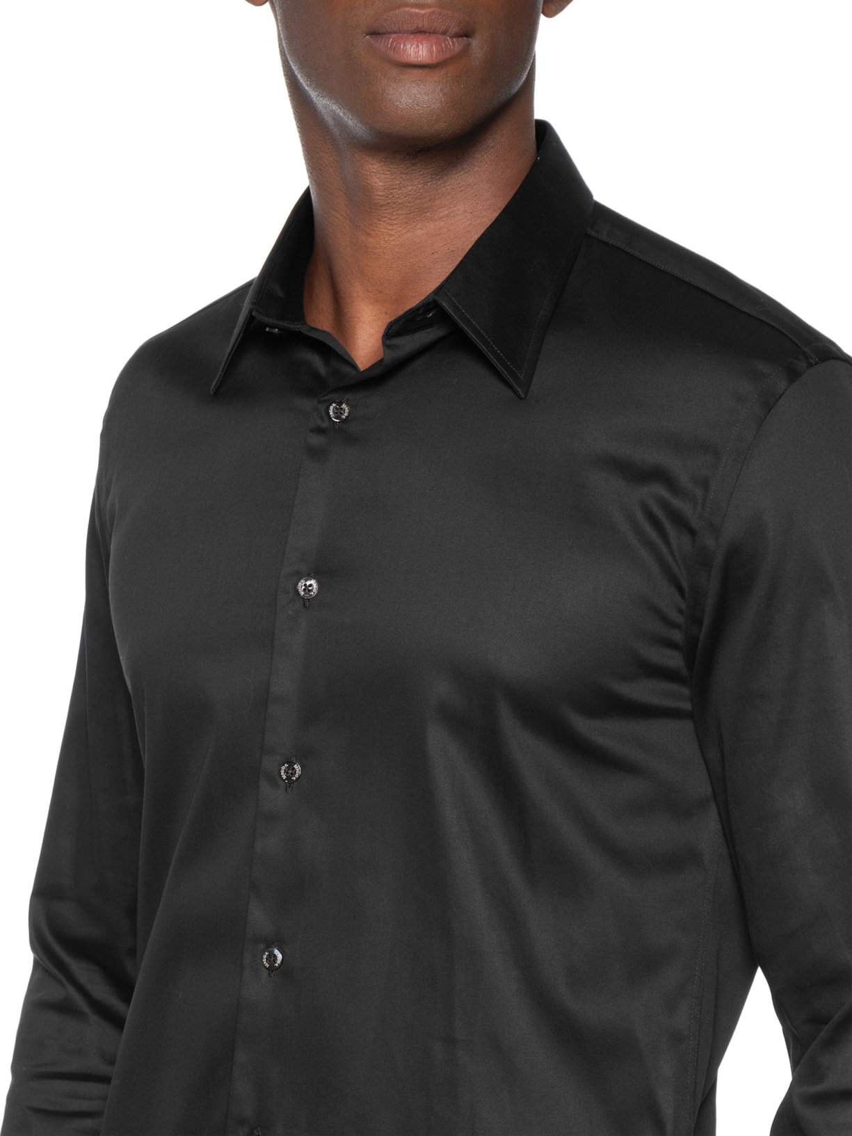 Camisa Masculina Silver – Preto Sergio K