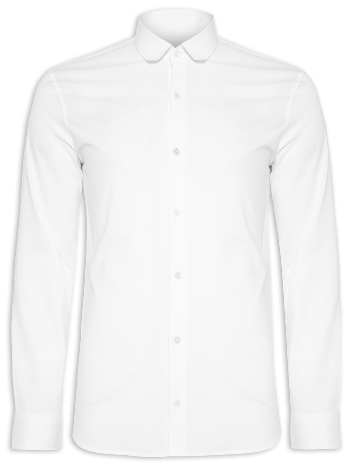 Camisa Masculina Slim - Branco