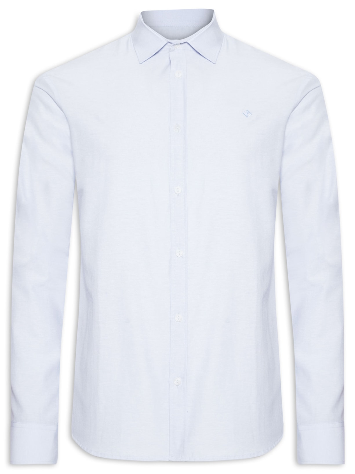 Camisa Masculina Slim Fit - Azul