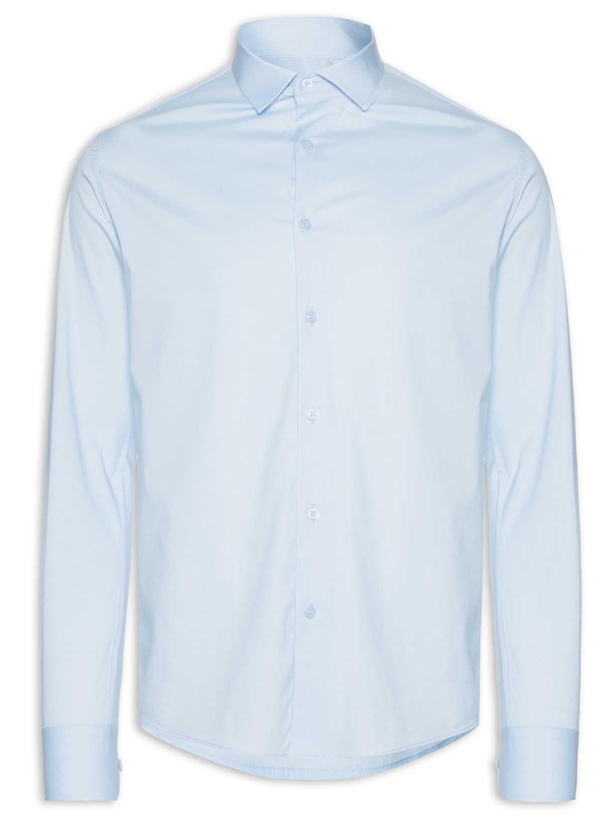 Camisa Masculina Slim Fit - Azul