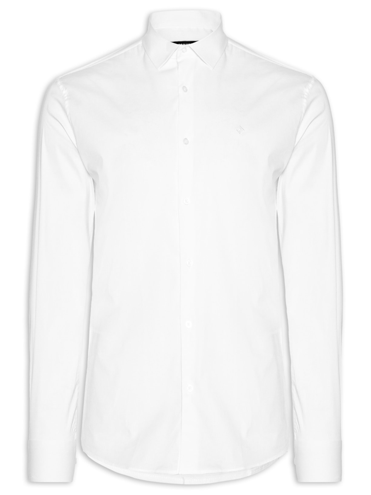 Camisa Masculina Slim Fit - Branco
