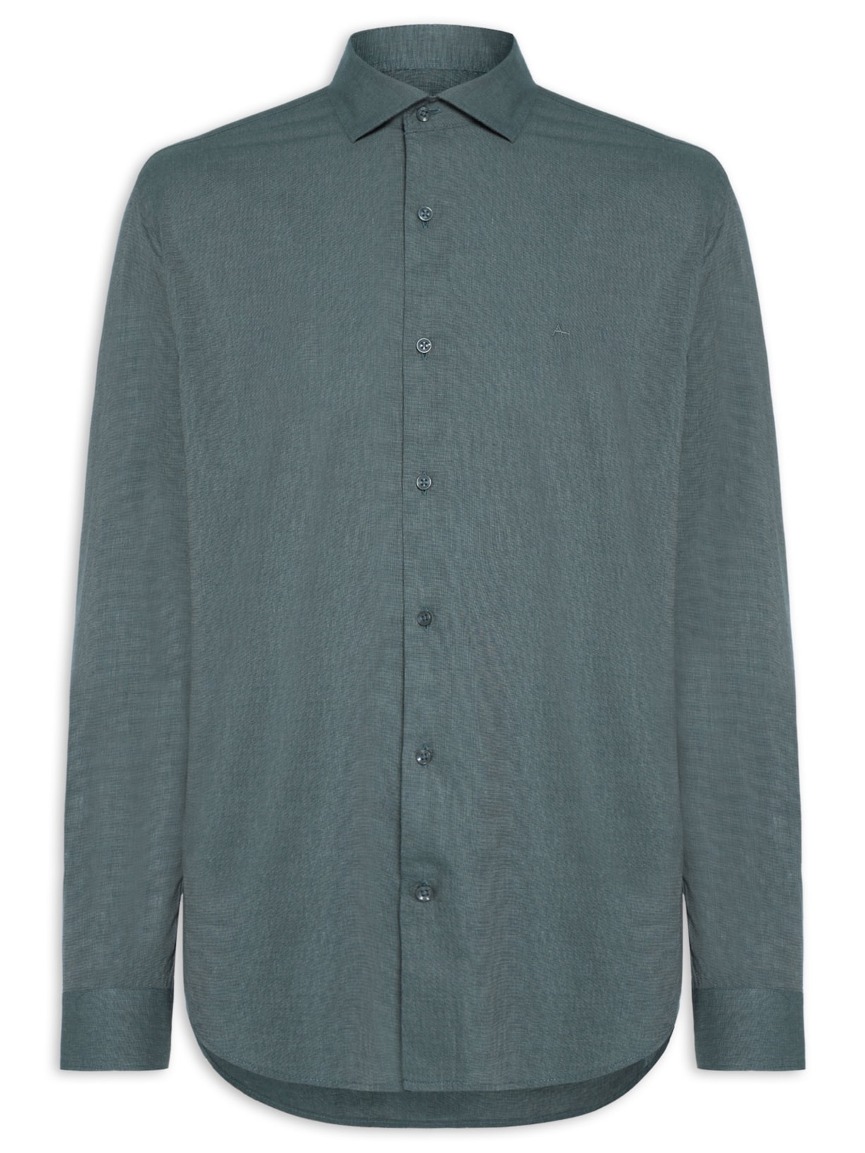 Camisa Masculina Slim Fit Fila Fil Antilia - Verde