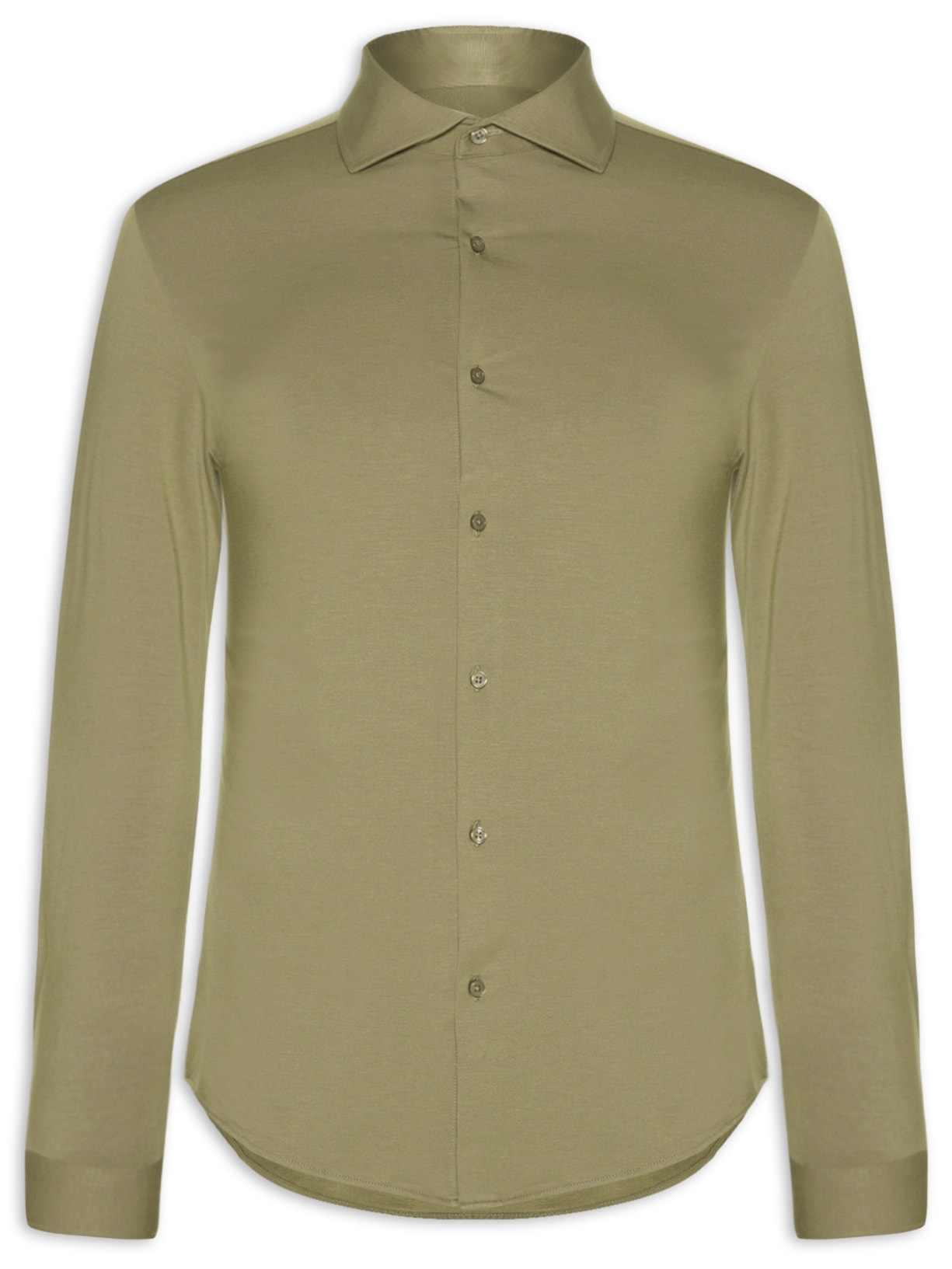 Camisa Masculina Slim Fit Malha Tech Bege '2 Essential