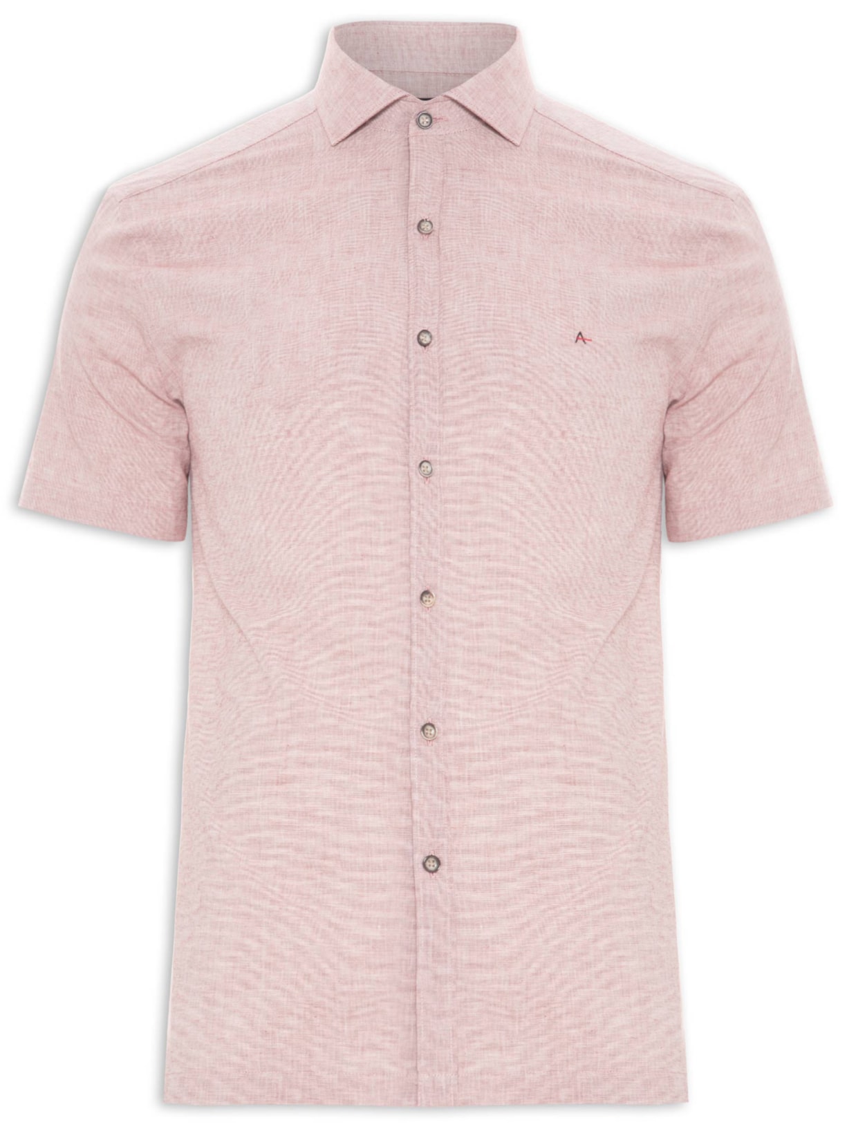 Camisa Masculina Slim Flamê Lisa - Vinho