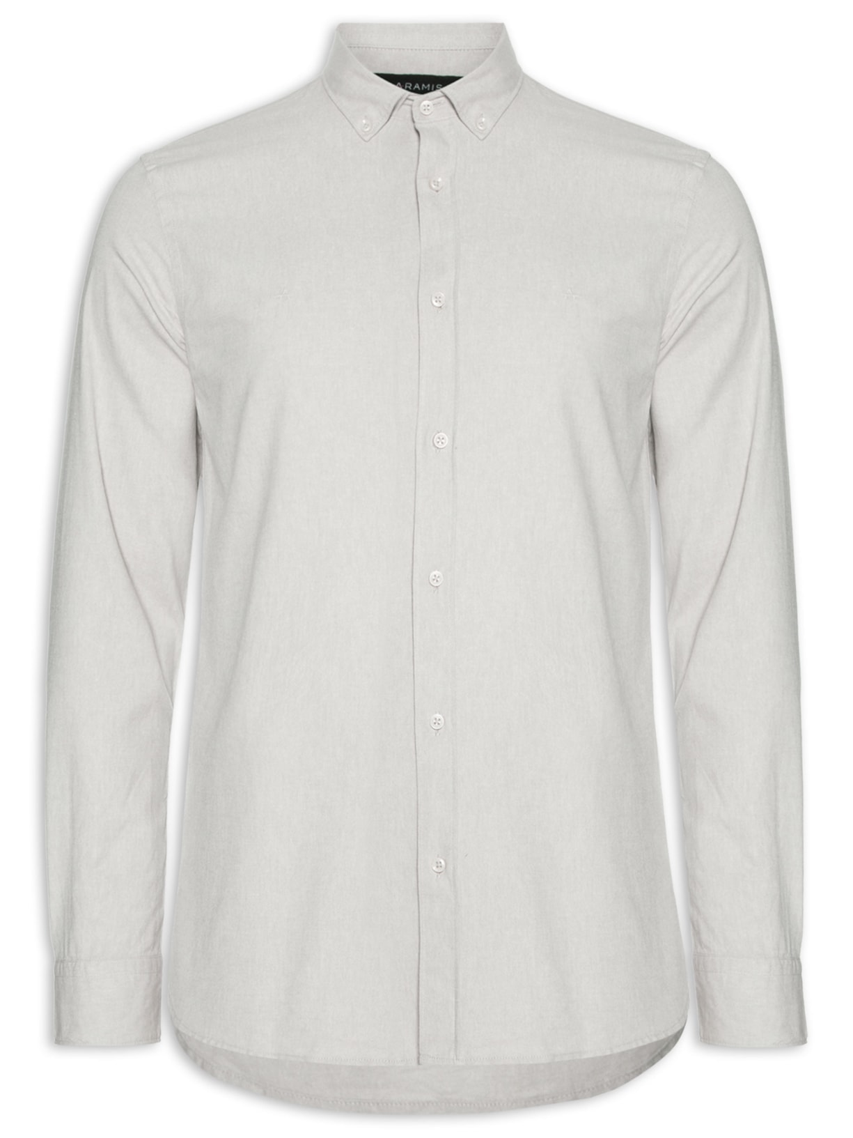 Camisa Masculina Slim Oxford Planalto BDNW - Bege