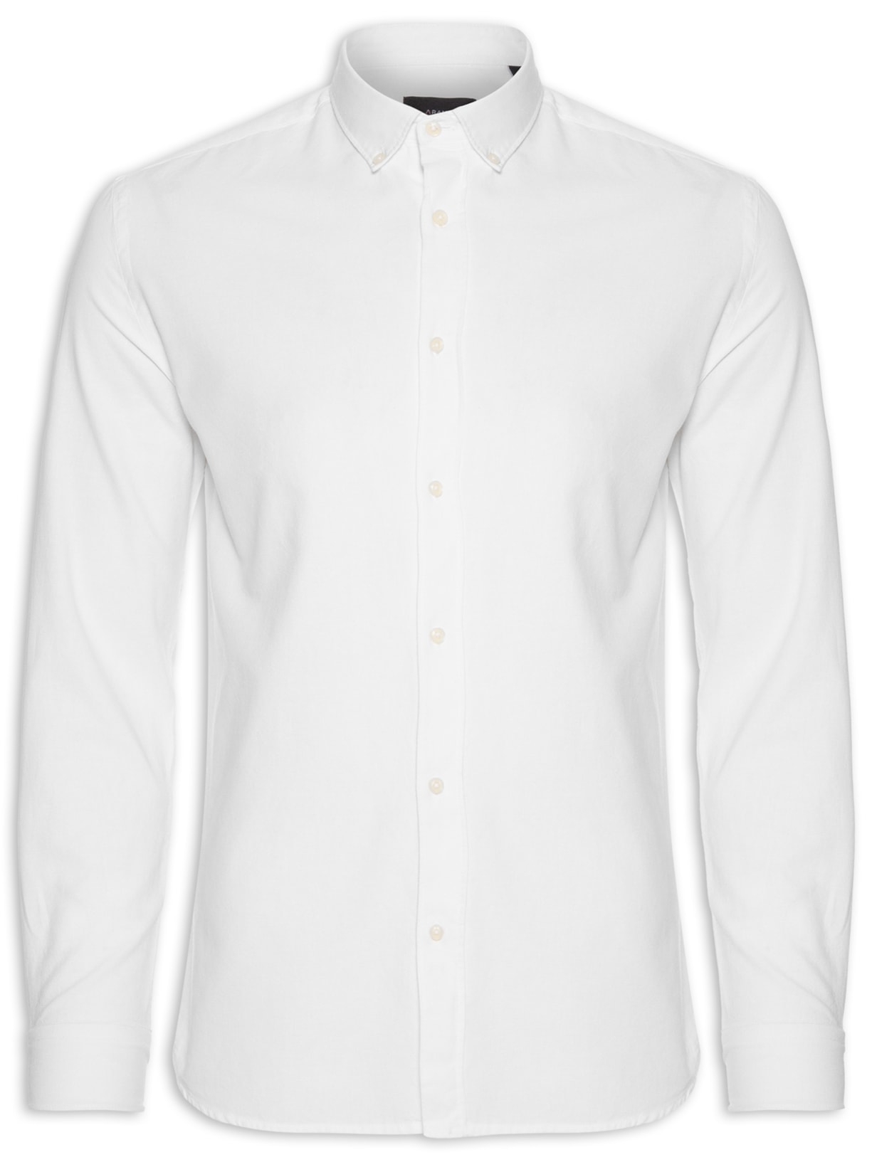 Camisa Masculina Slim Oxford Planalto Bdnw Branco Aramis