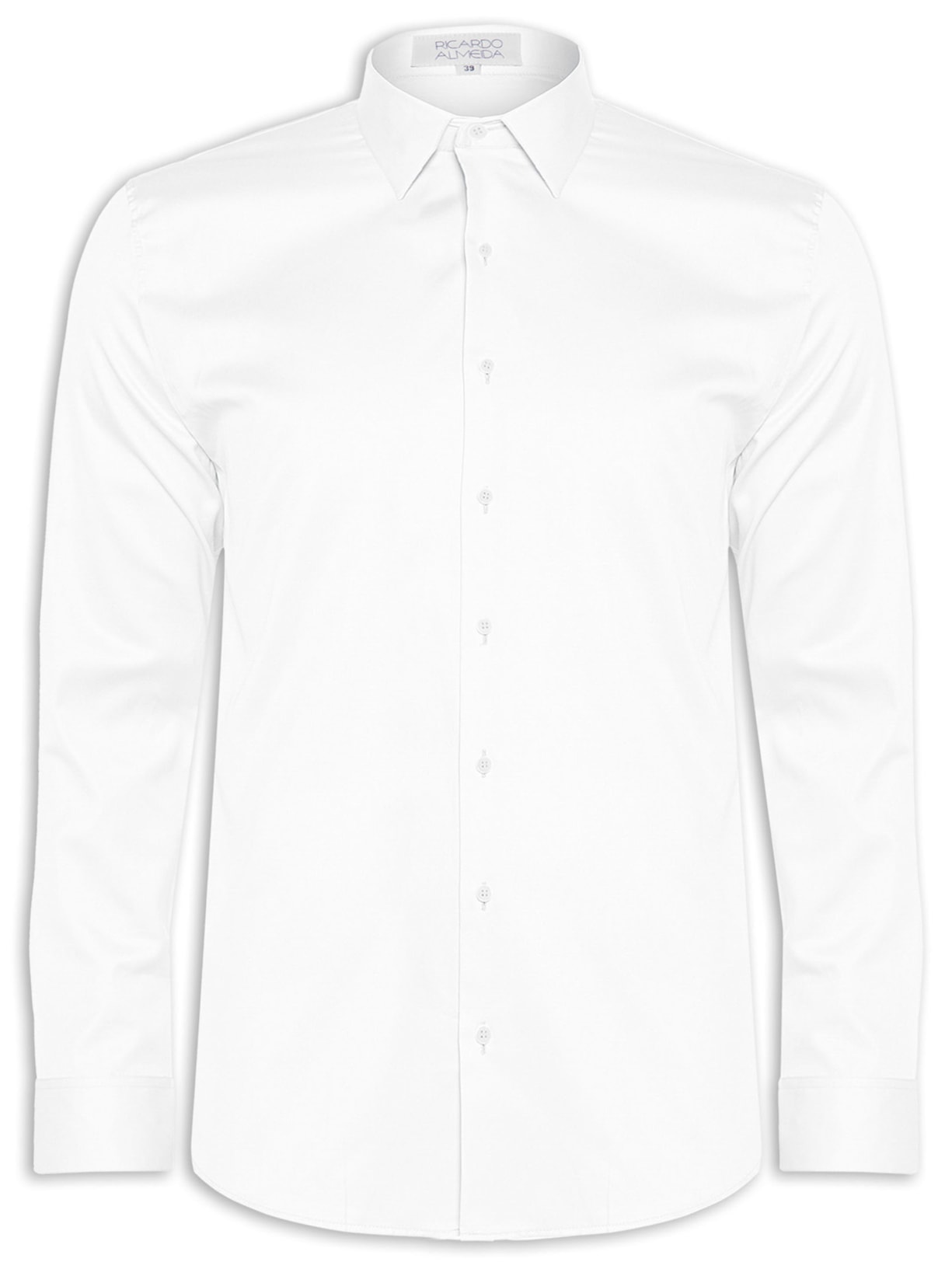 Camisa Masculina Social Lisa - Off White