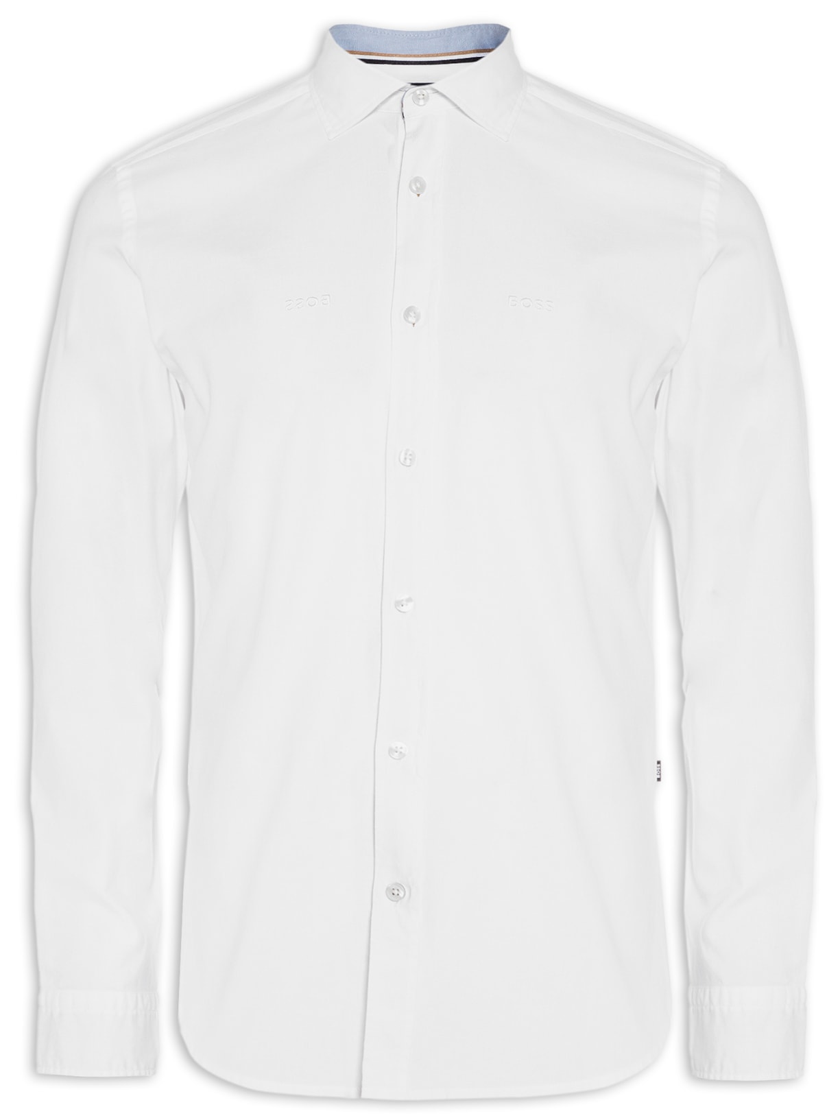 Camisa Masculina Social Manga Longa - Branco