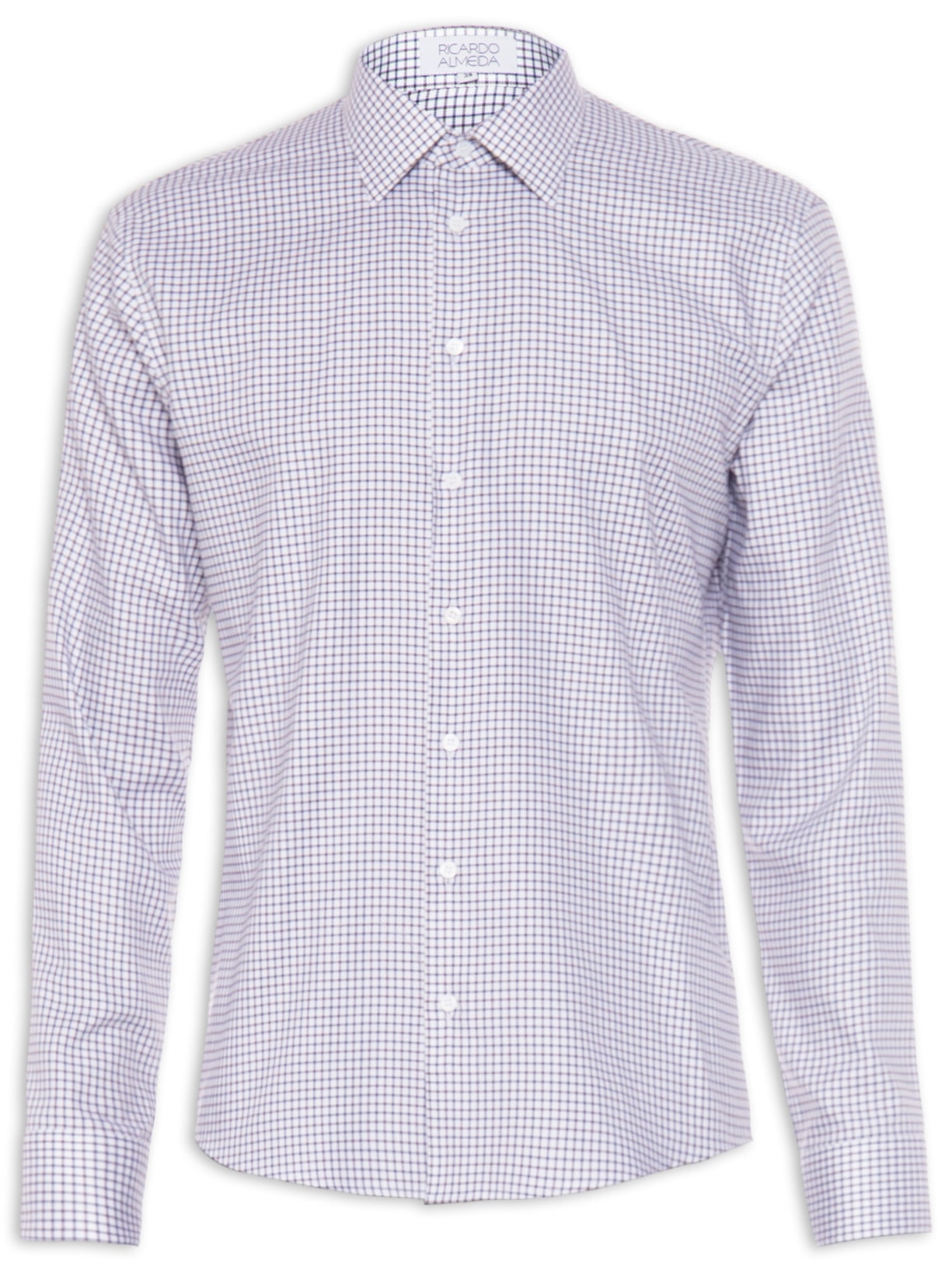 Camisa Masculina Social Manga Longa - Branco