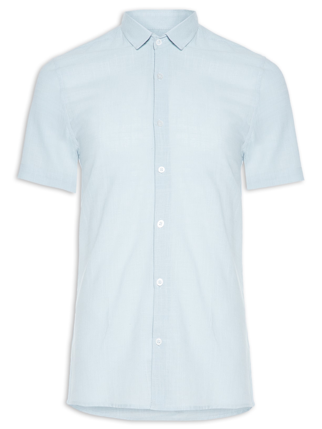Camisa Masculina Social Resort - Azul