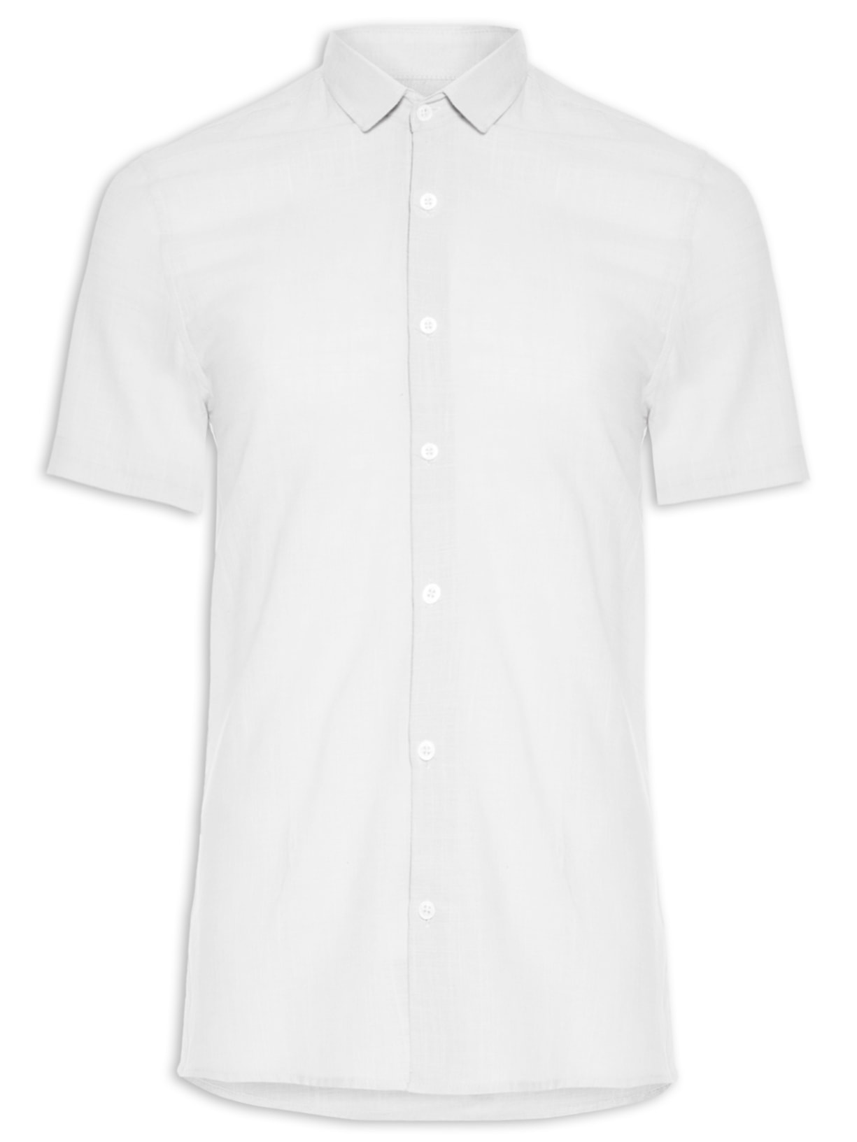 Camisa Masculina Social Resort - Off White