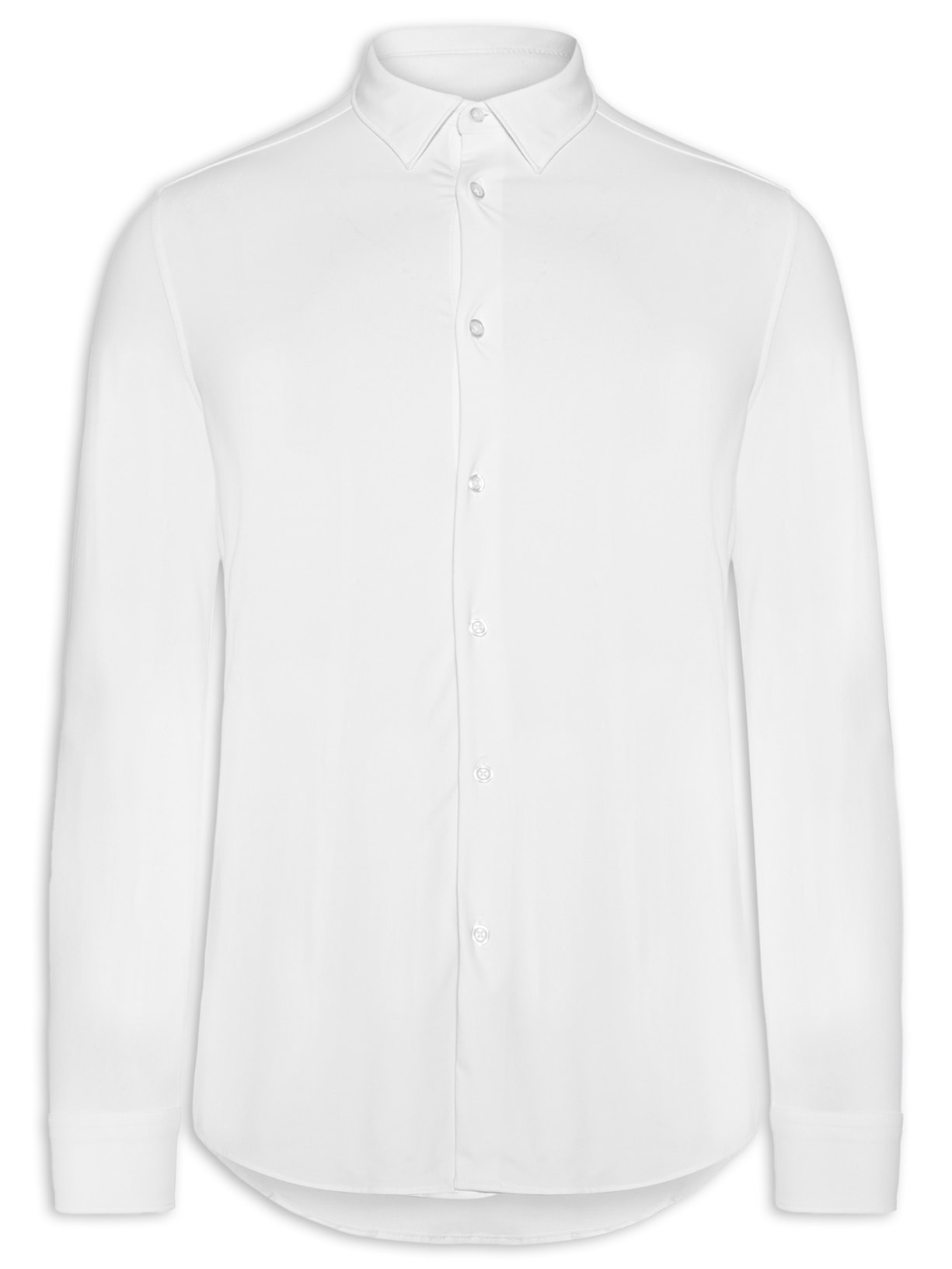 Camisa Masculina Social Tech Branco '2 Essential