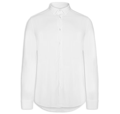 Camisa Masculina Social Tech - Branco