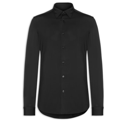 Camisa Masculina Social Tech - Preto