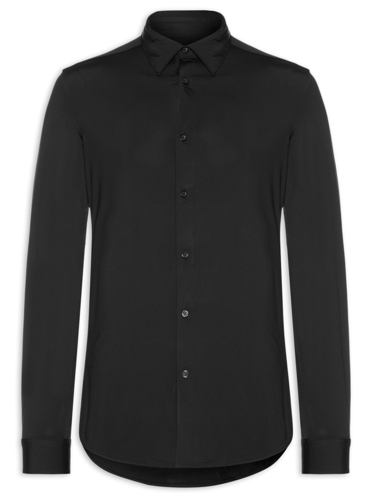 Camisa Masculina Social Tech - Preto
