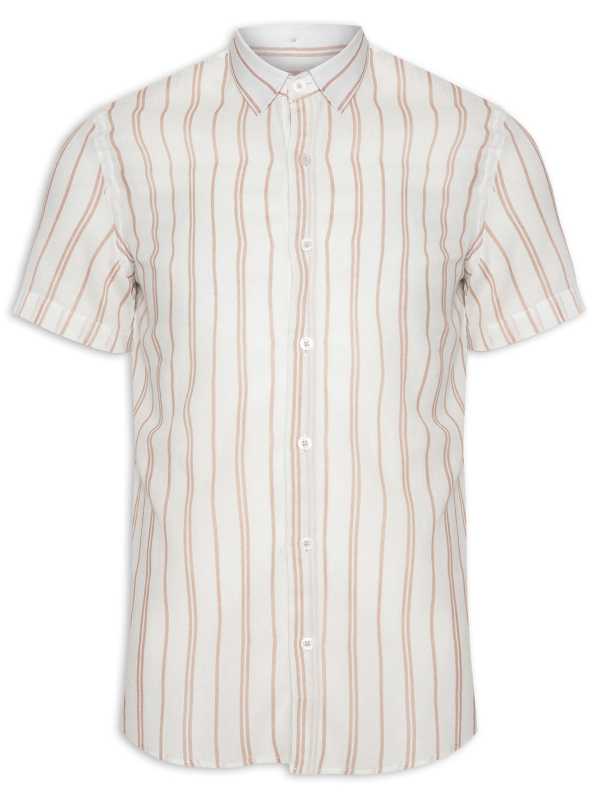 Camisa Masculina Social Verano - Off White