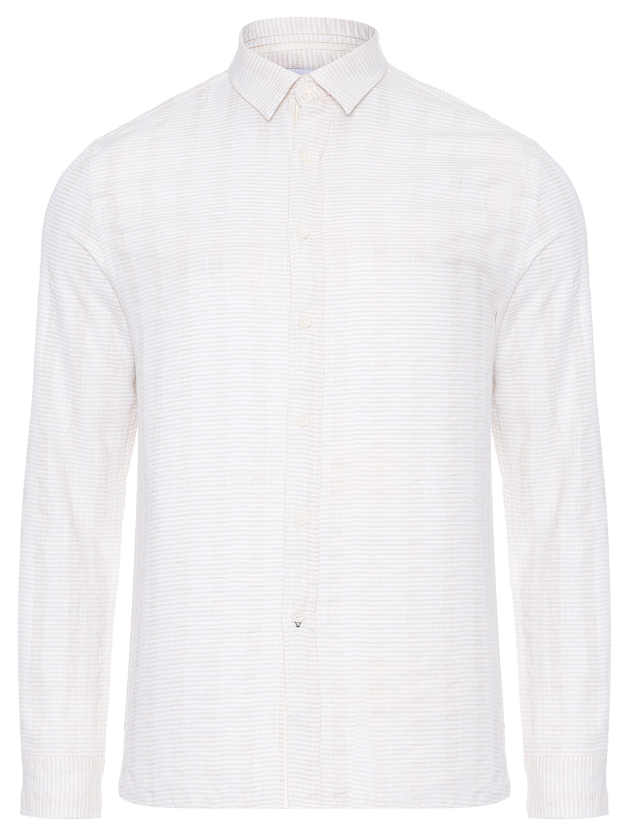 Camisa Masculina Soft Striped - Branco
