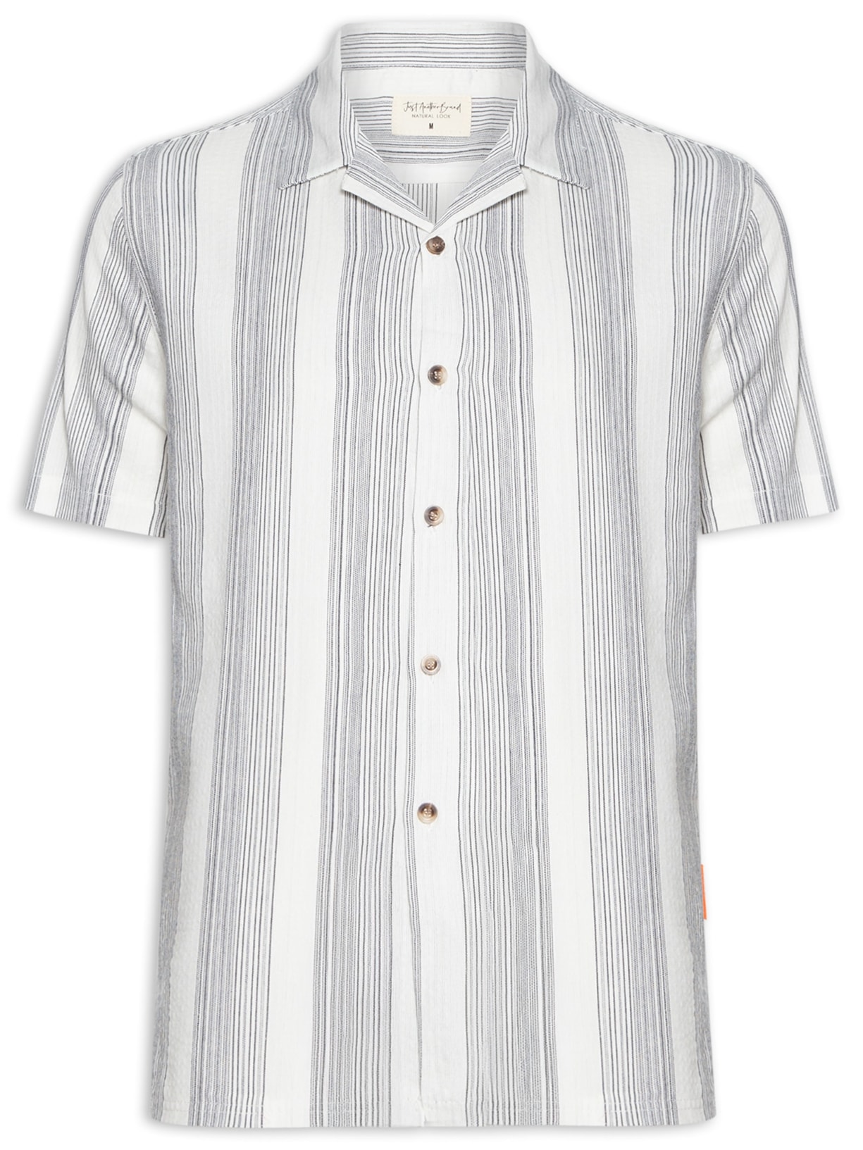 Camisa Masculina Summer Listrada 3 - Branco