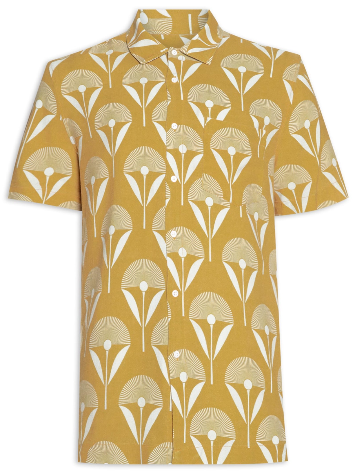 Camisa Masculina Sunflower - Amarelo
