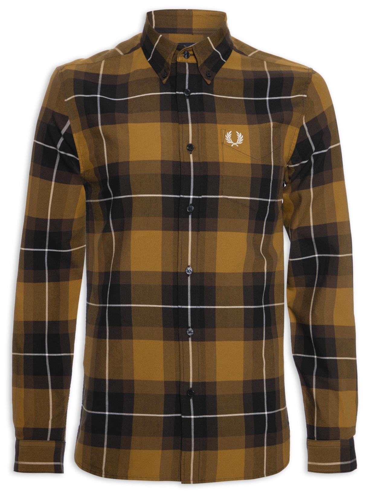 Camisa Masculina Tartan - Amarelo
