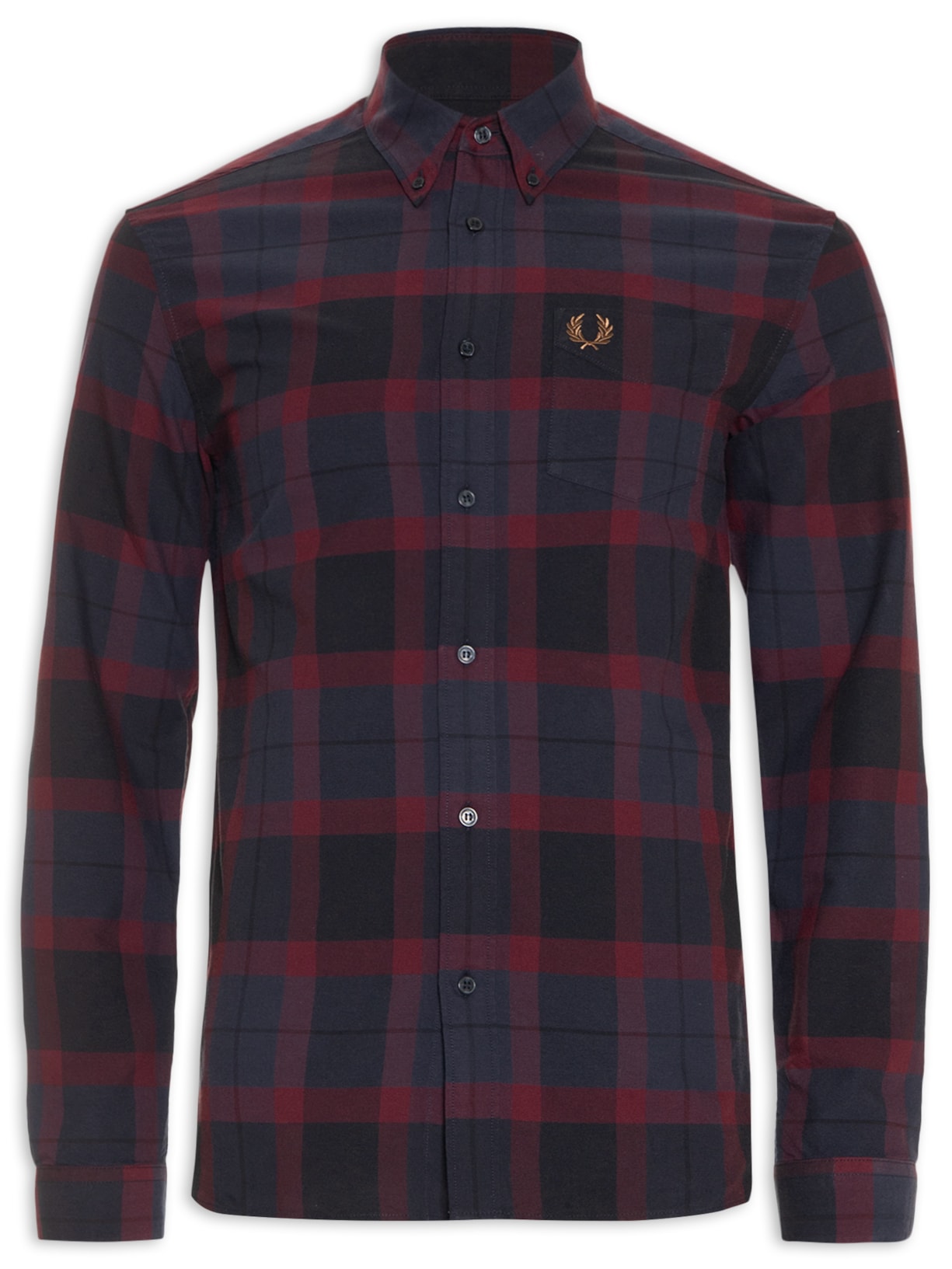 Camisa Masculina Tartan - Preto