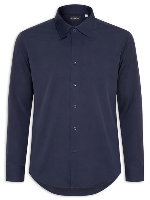 Camisa Masculina Tech Line Smart Move - Azul