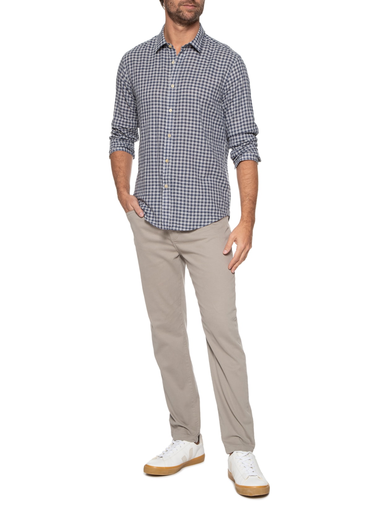 Camisa Masculina Tribeca Azul Pineapple