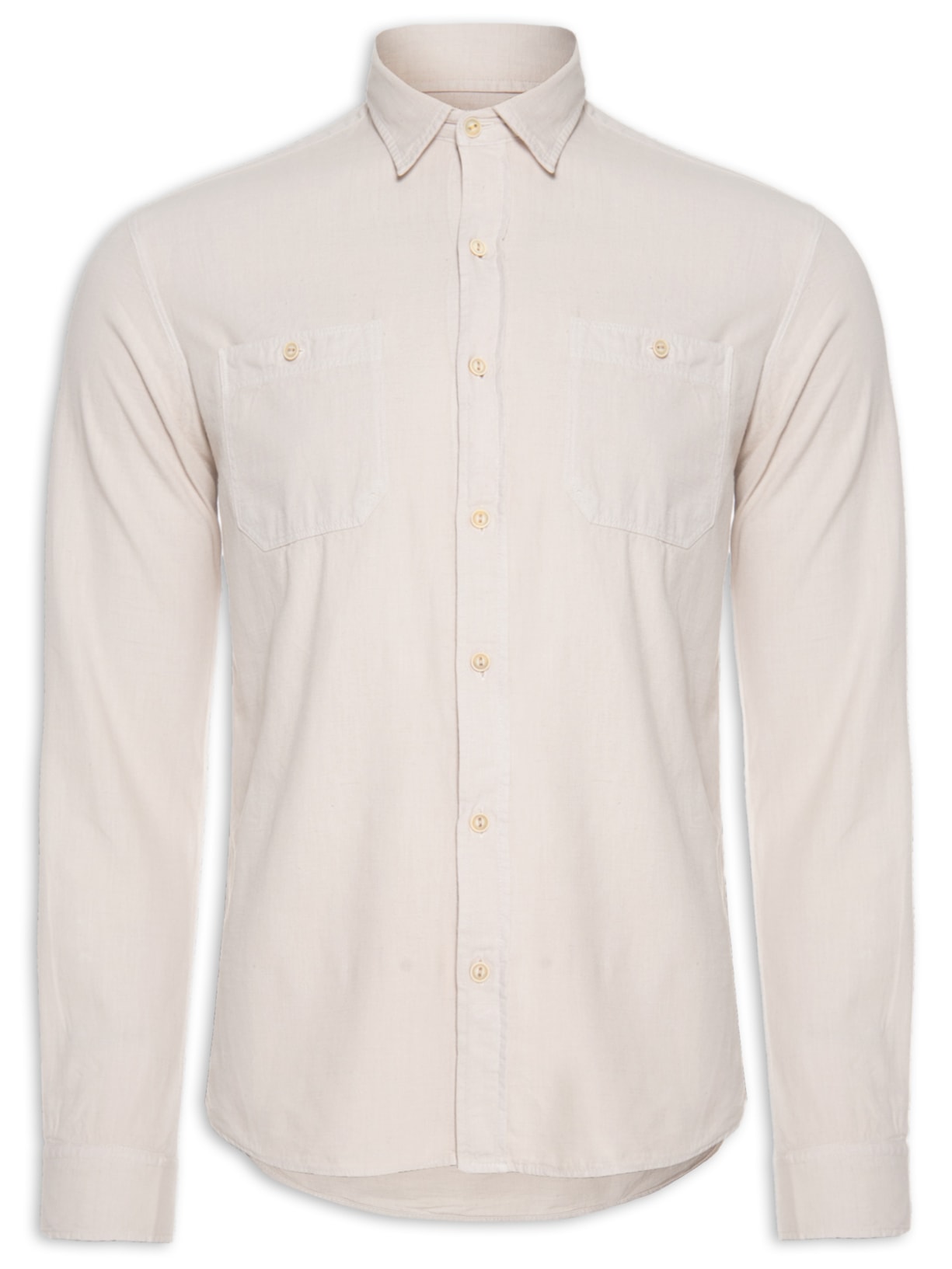 Camisa Masculina Utilitária Nice - Bege