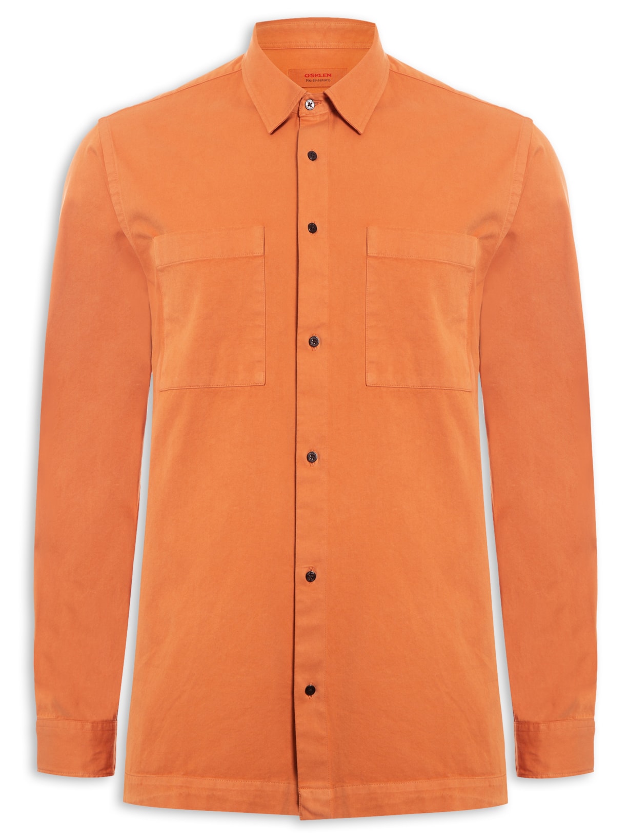 Camisa Masculina Utility Color - Laranja