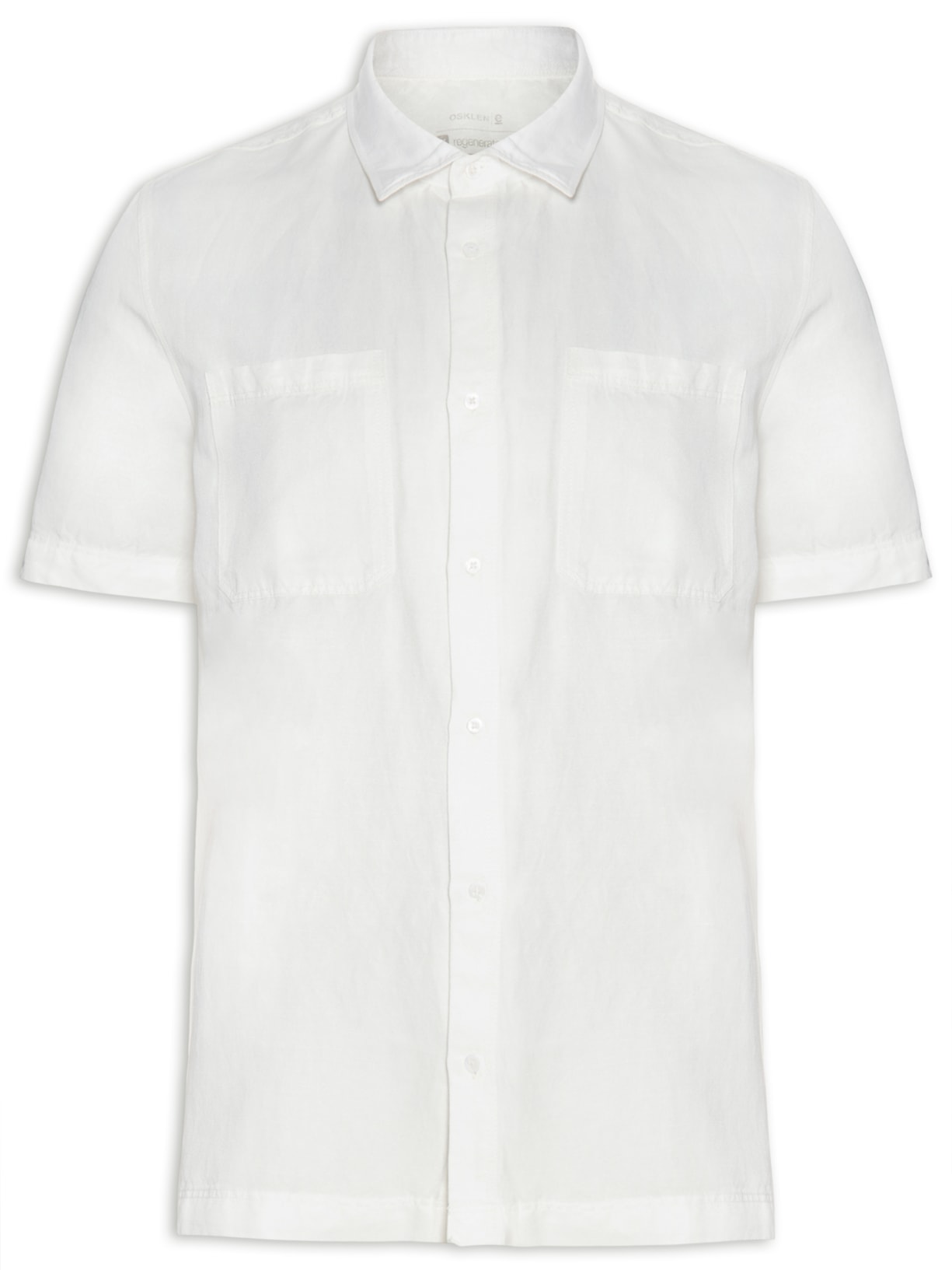 Camisa Masculina Utility Element Manga Curta - Off White