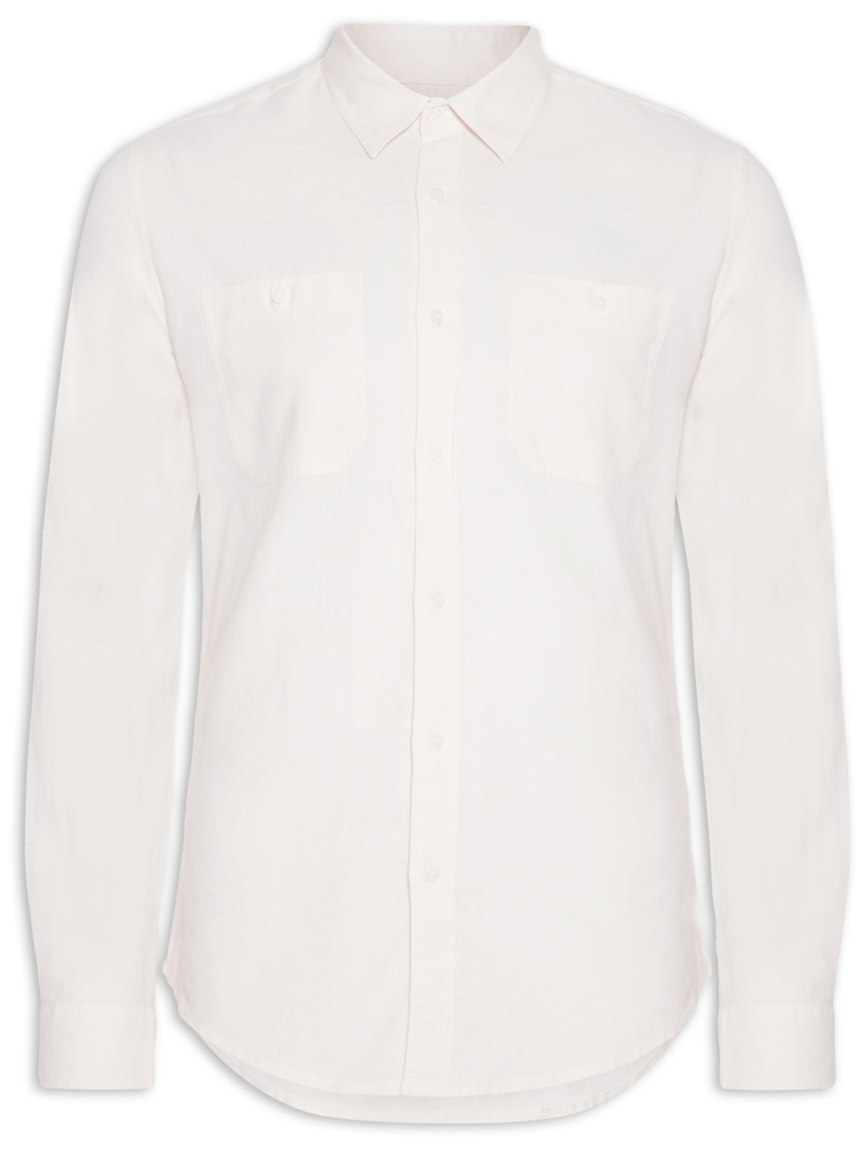 Camisa Masculina Utility Organic - Off White