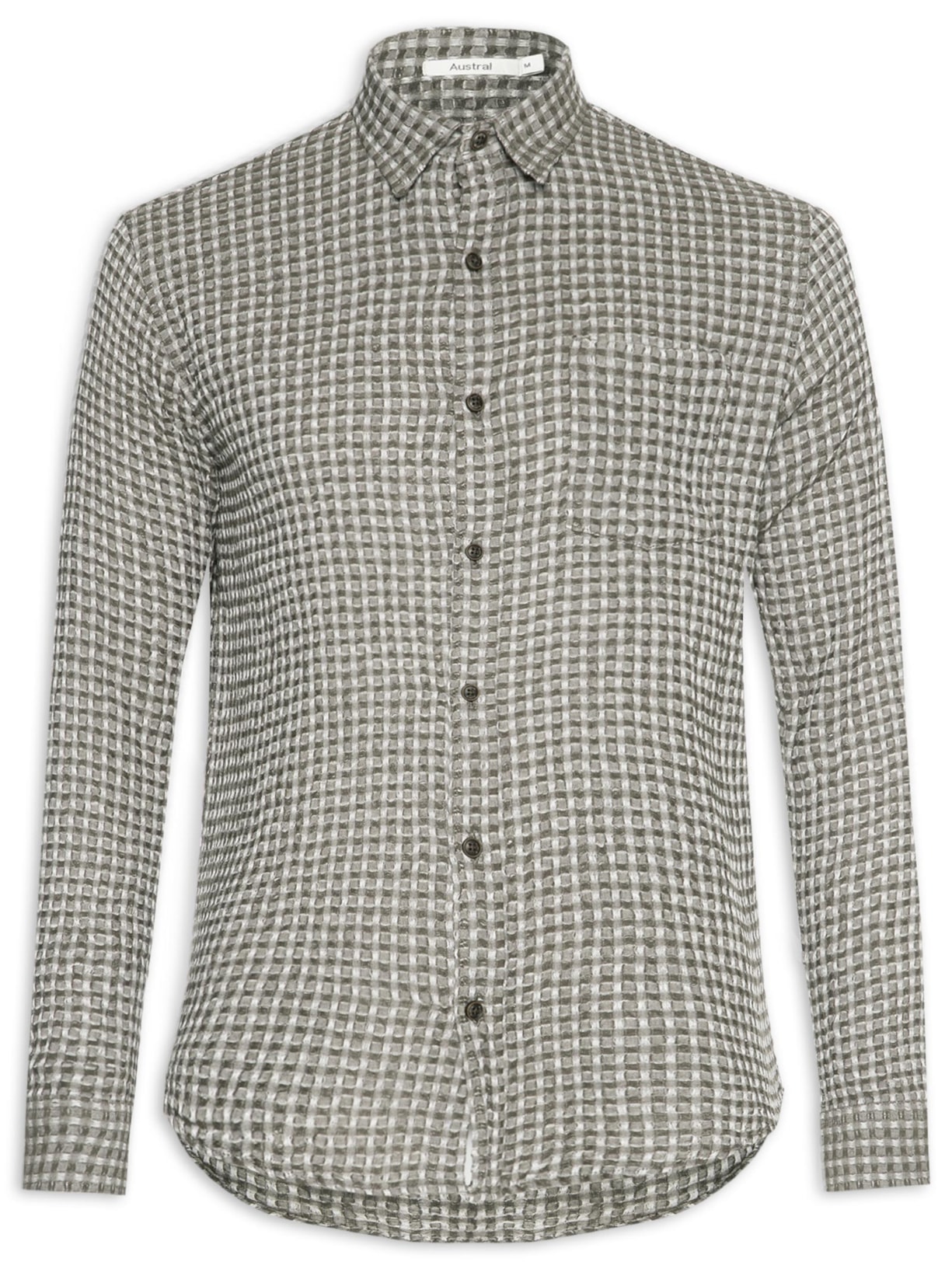 Camisa Masculina Wanaka - Marrom