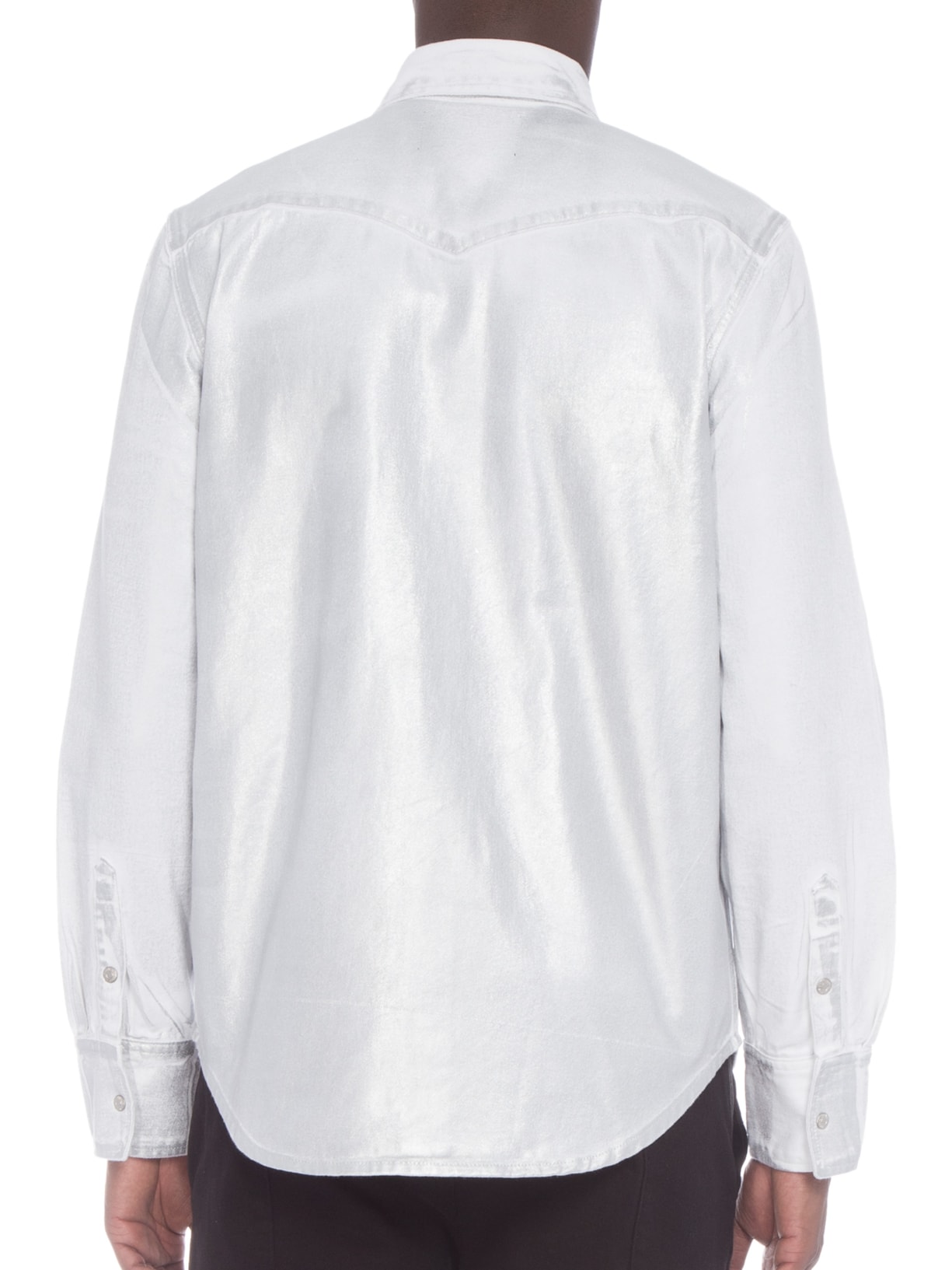 Camisa Masculina Warhol Rodeo Prata Calvin Klein Jeans