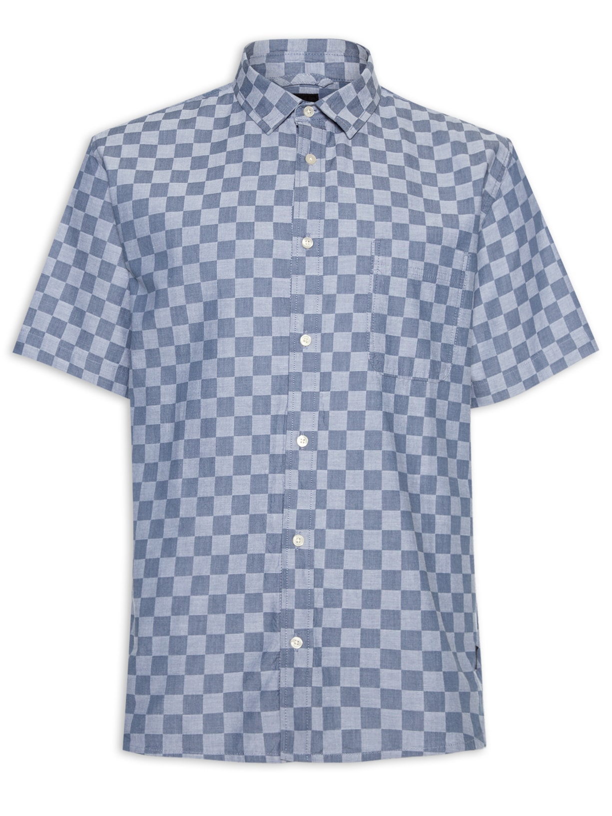 Camisa Masculina Woven I Dress Blues WH - Azul