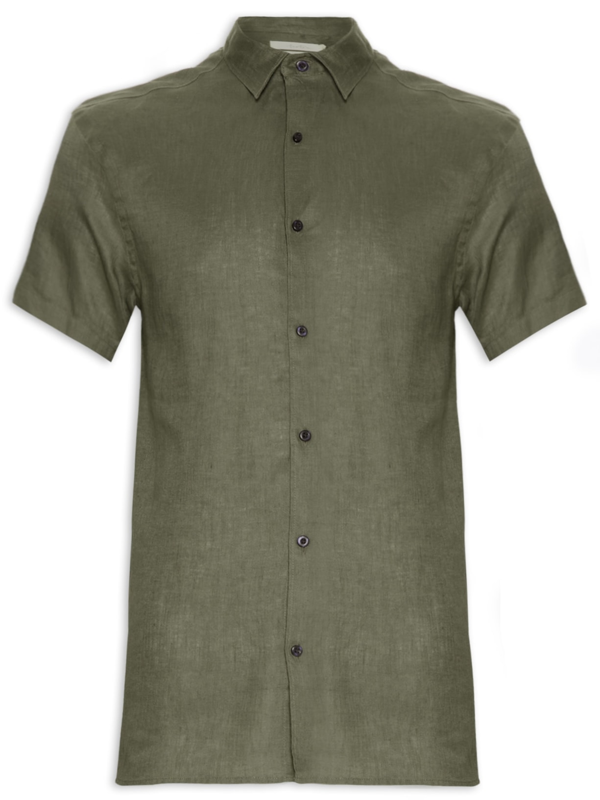 Camisa Mc Puro Linho Maldivas - Verde