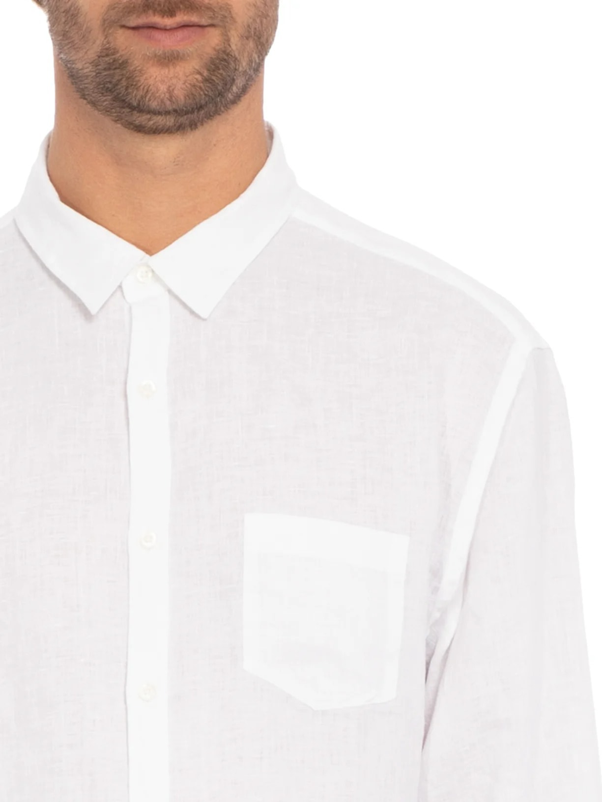 Camisa Ml Linho Paraiso Foxton