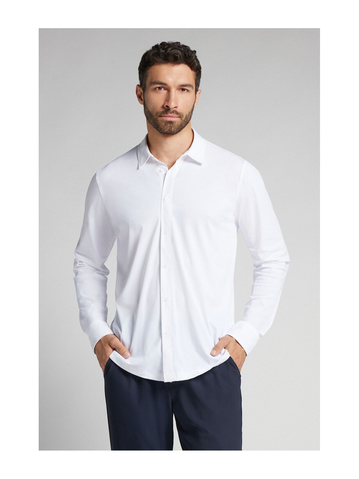 Camisa Non Iron Branco Intimissimi