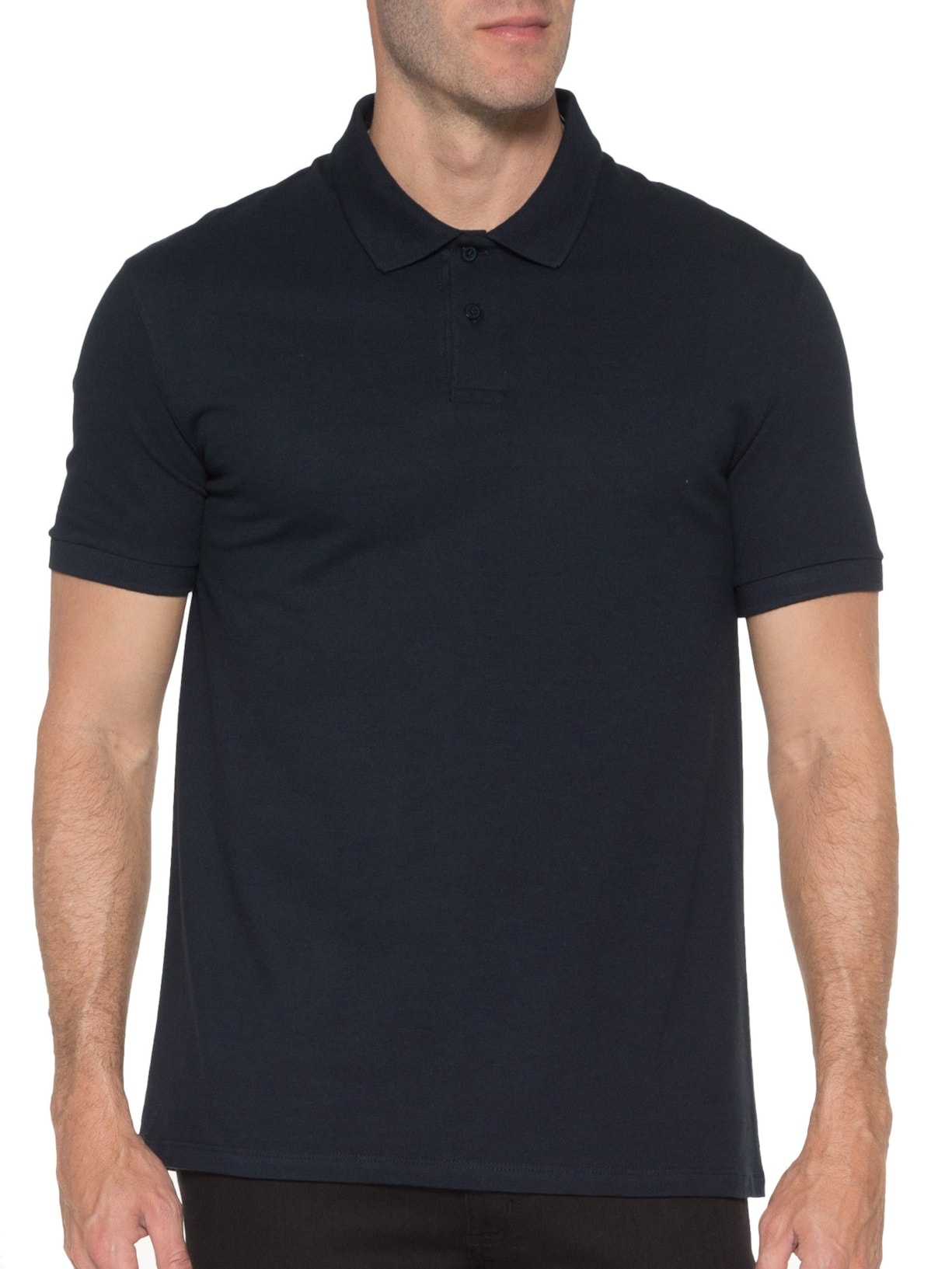 Camisa Polo Masculina Azul Hering