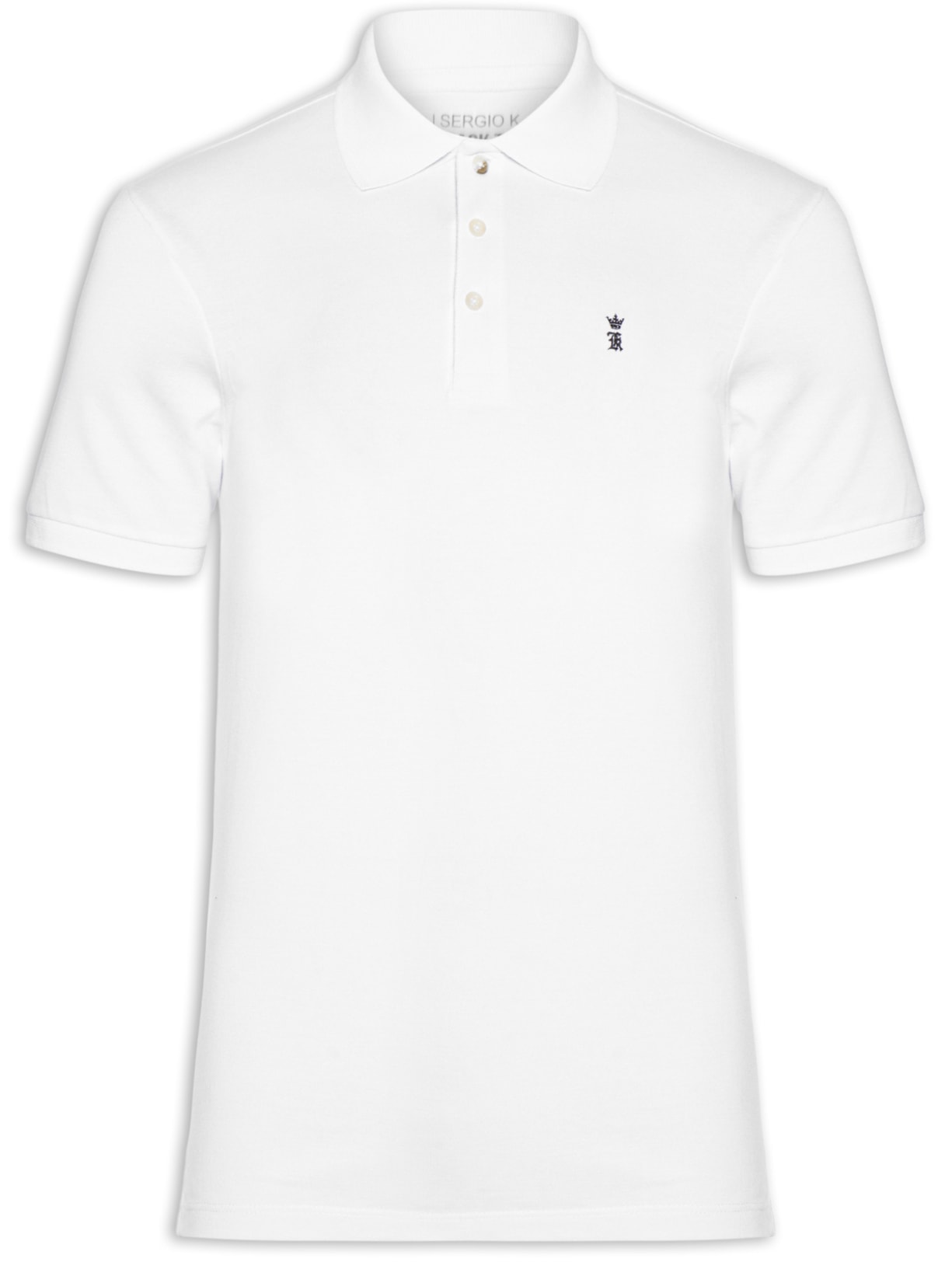 Camisa Polo Masculina Piquet – Branco