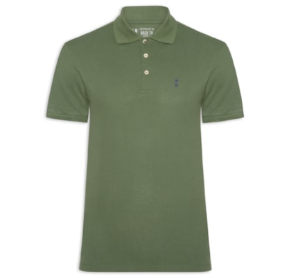 Camisa Polo Masculina Piquet – Verde
