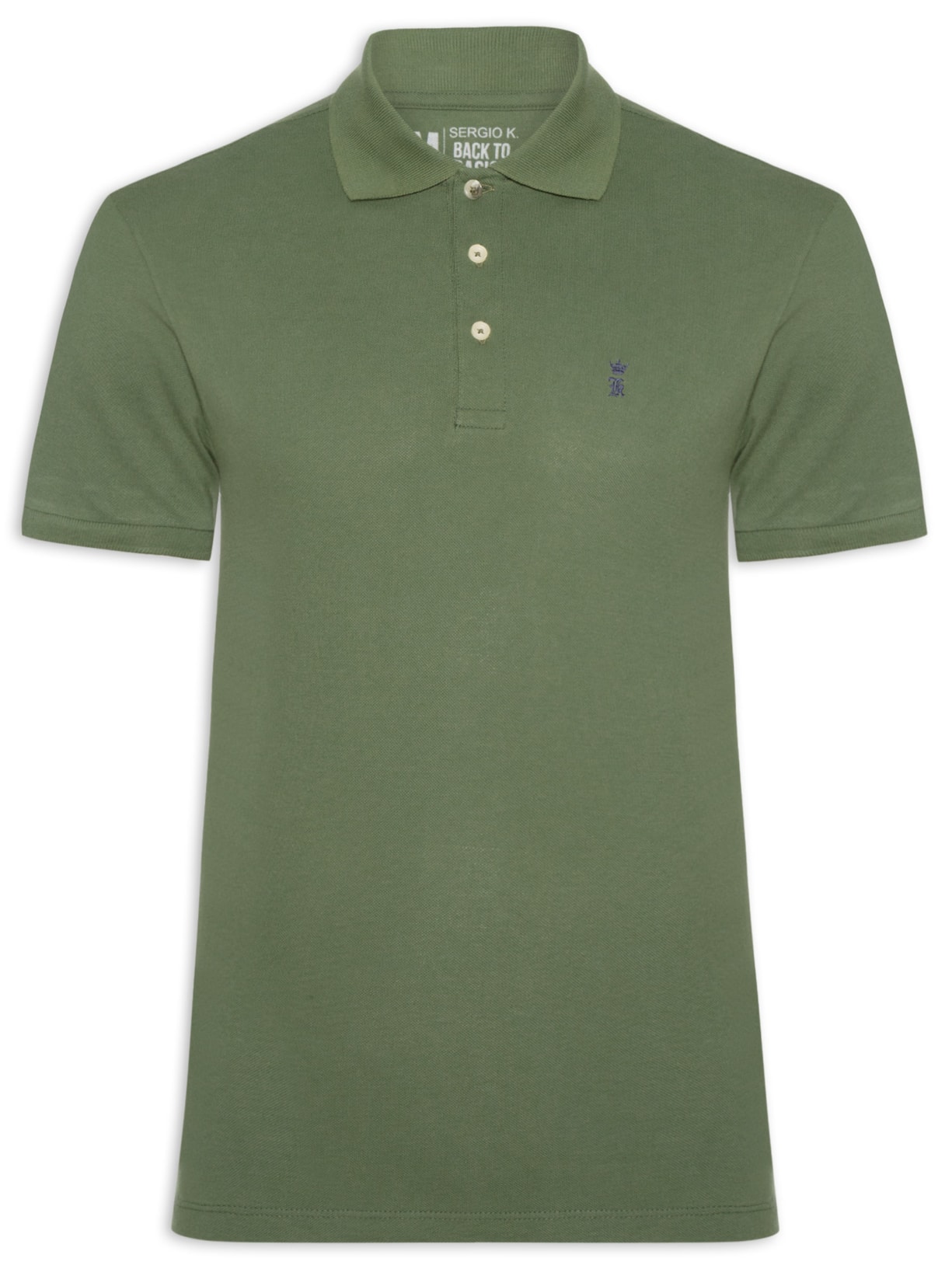 Camisa Polo Masculina Piquet – Verde