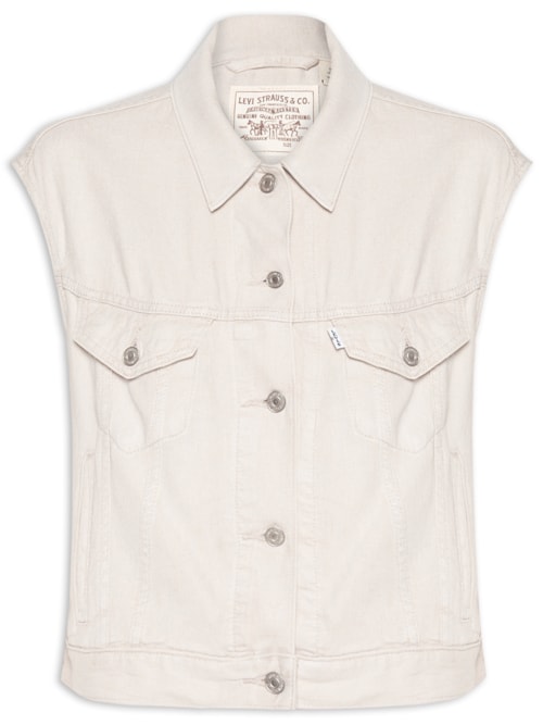 Camisa Shrunken 90s Vest - Off White