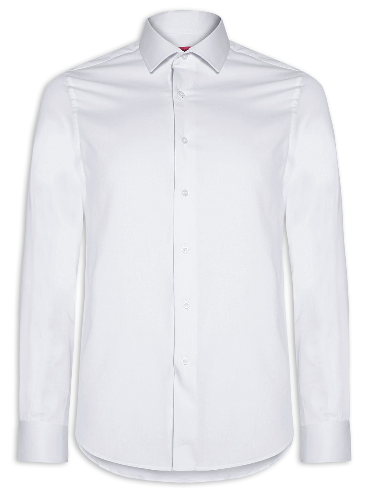 Camisa Social Masculina em Algodão - Off White