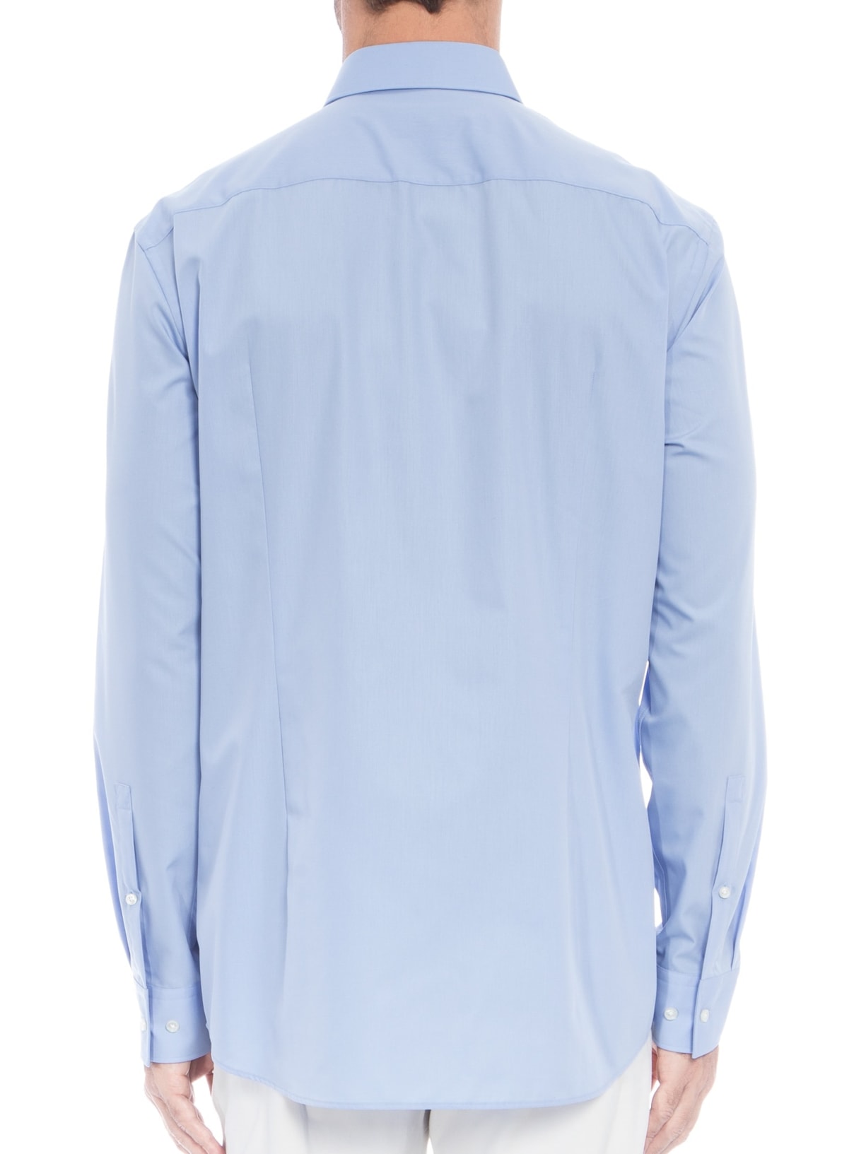 Camisa Social Masculina Kenno Azul Hugo